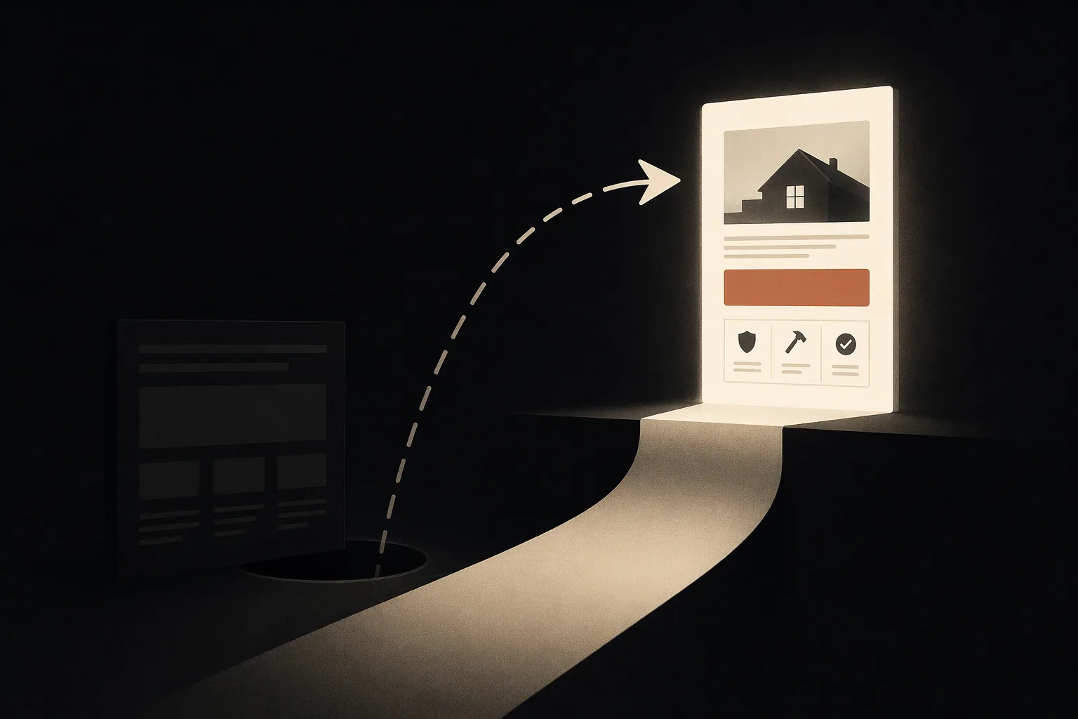 Illustration for Landing Page Requirements