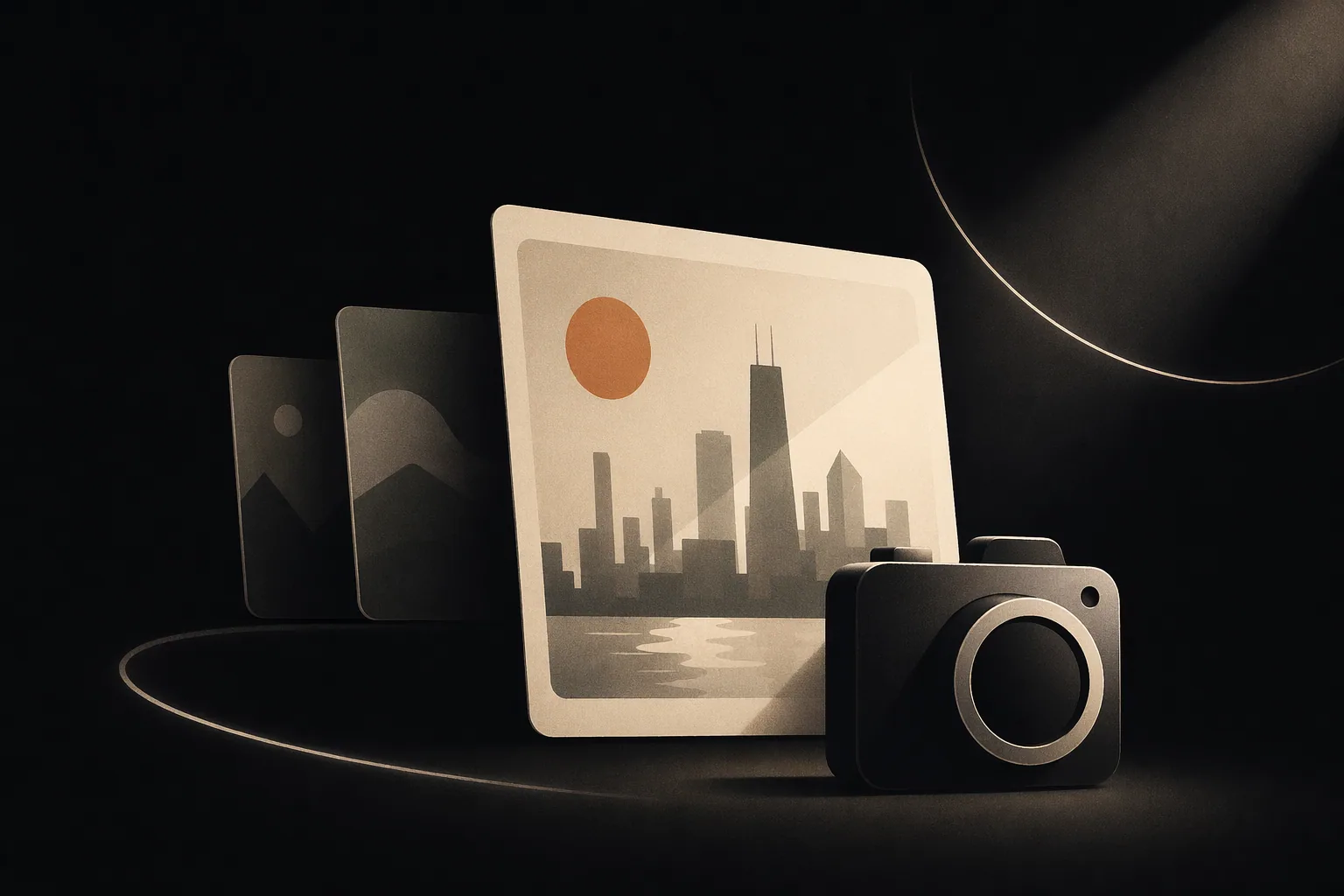 Illustration for Photos and Media