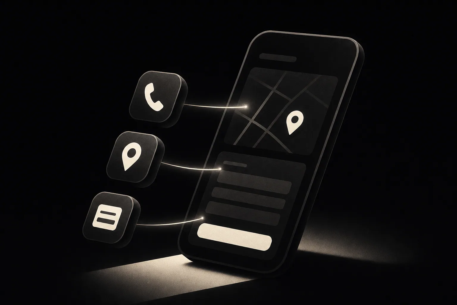Illustration for Click-to-Call, Click-for-Directions, and Mobile Form Design