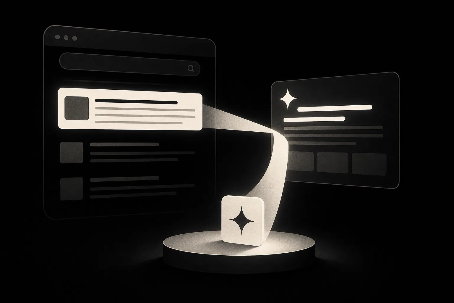 Illustration for Featured Snippets and AI Citations as Traffic Sources