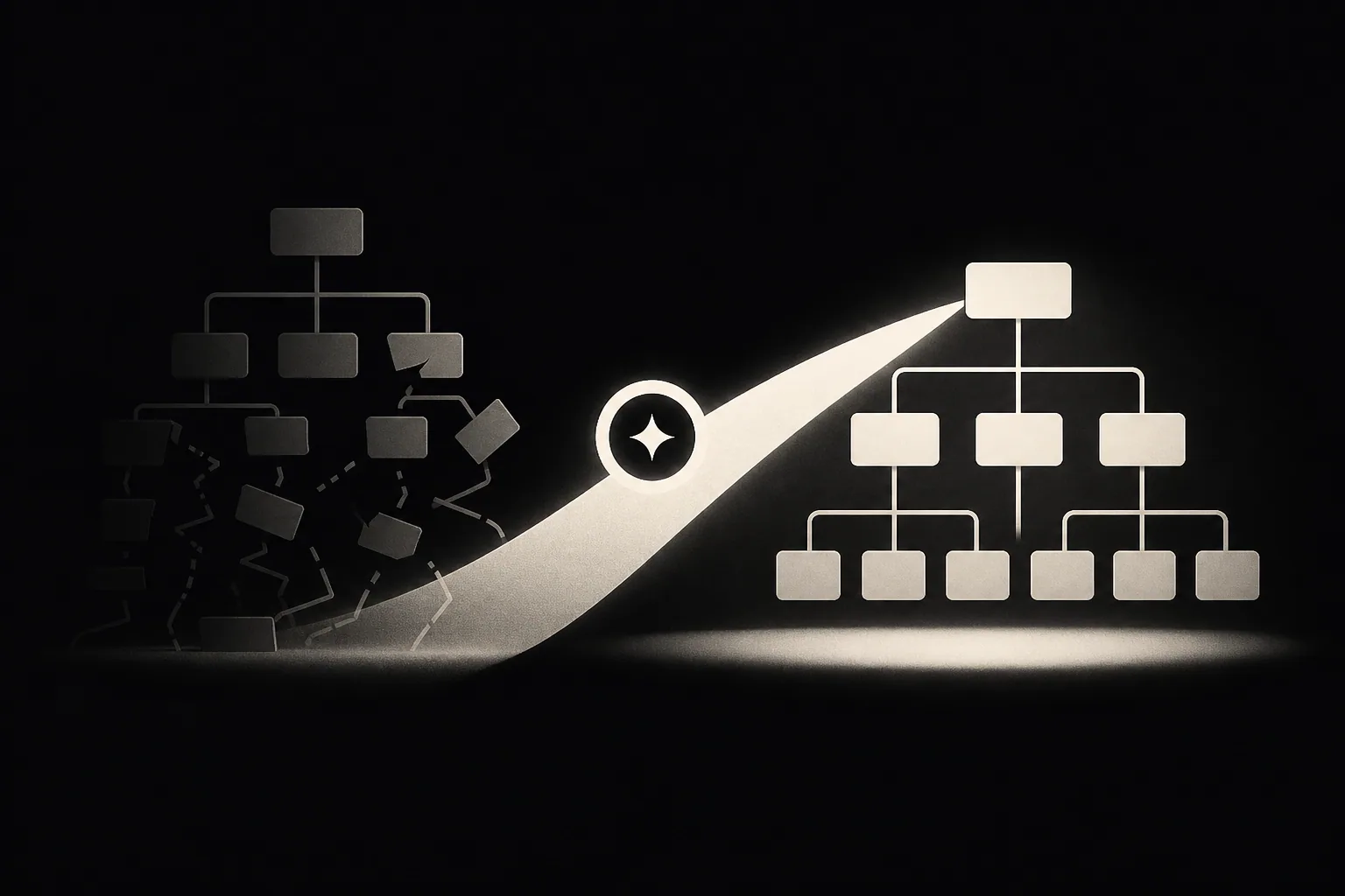 Illustration for How to Restructure Without Tanking Traffic